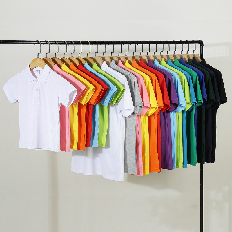 Custom logo Uniform skjorter Blank Cotton Kids T-skjorter