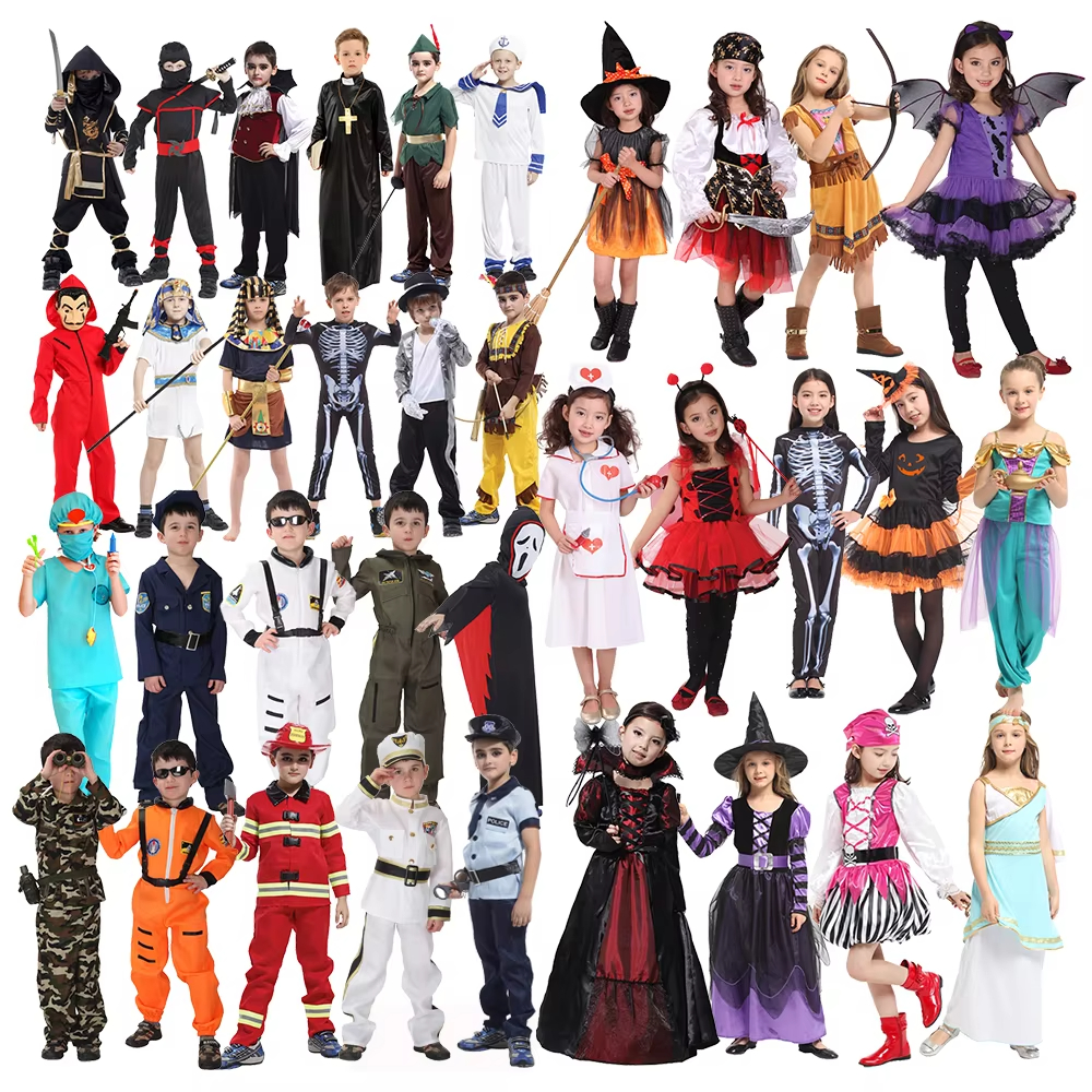 Halloween Dresse Up Costume for barn – Cosplay Party Outfits