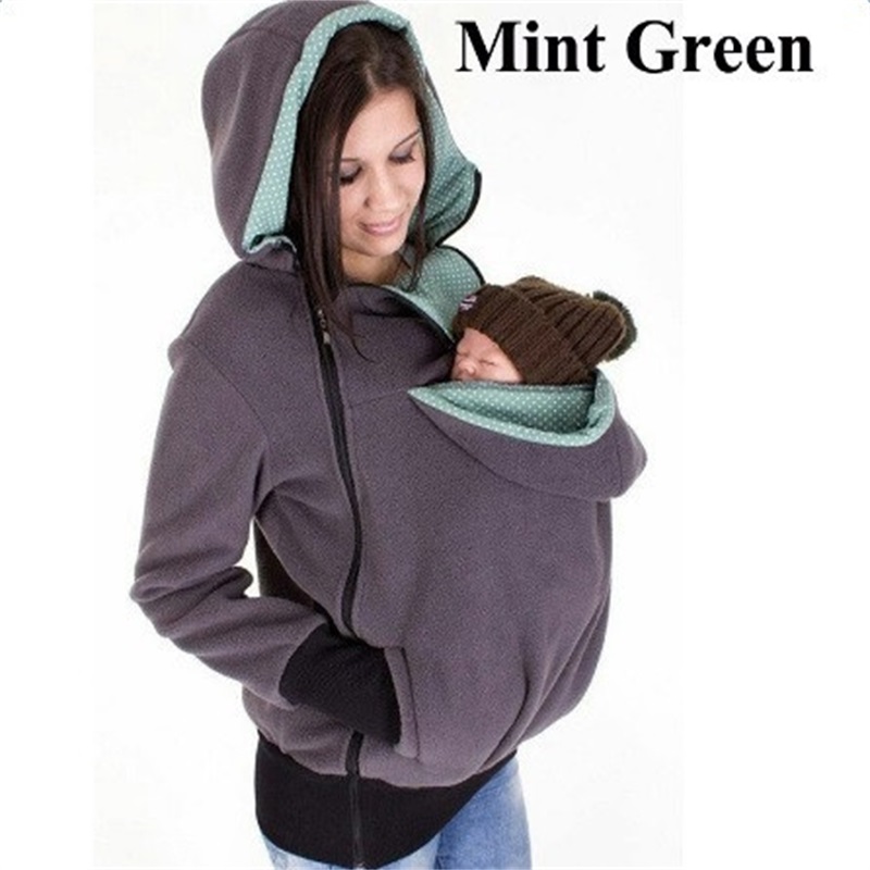 Tre-In-One Multifunctional Mor Kangaroo Sweater Jacket Women & #8217; s